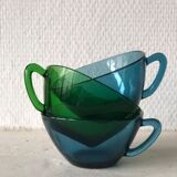 Vintage Vereco coffee cups