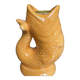 Orange fish candlestick