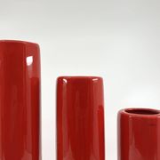 Vase with 3 necks in ceramic • space age • Italy • Circa 60/70