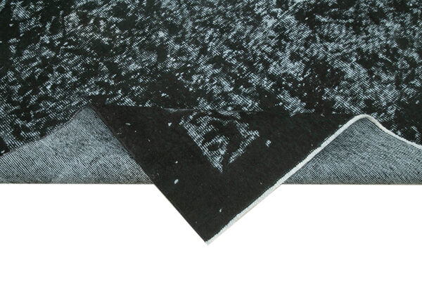 Tapis noir turc des années 1980 1980 170 cm x 290 cm