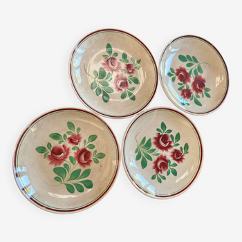 Vintage plates The roses 1920