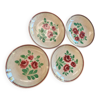 Vintage plates The roses 1920