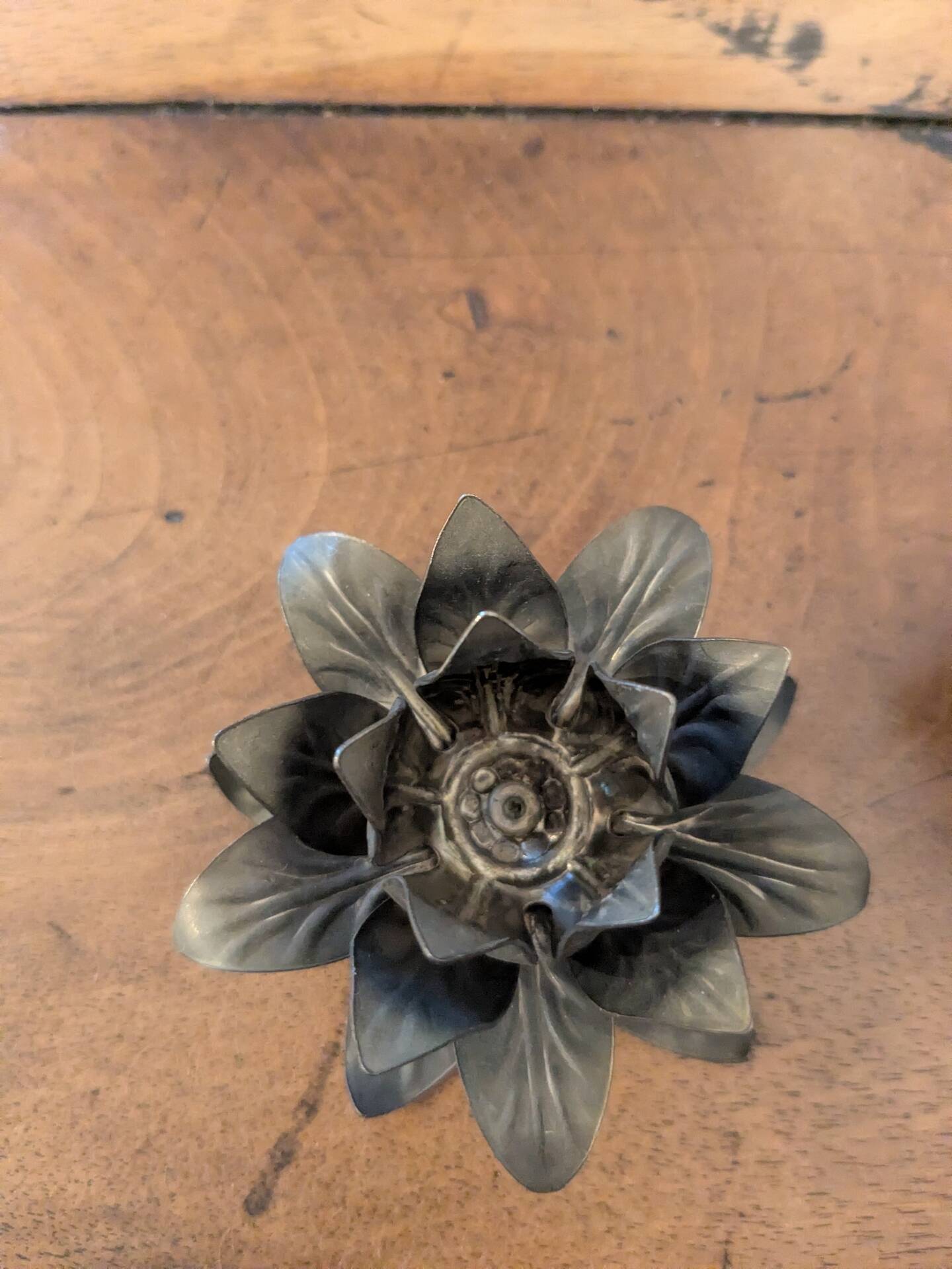 Lotus flower candle holders