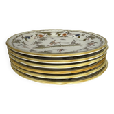 6 Moustiers plates