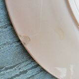 Digoin pink dessert plates