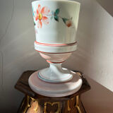 Vase opaline fleurs Napoléon lll