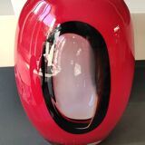 Design Vase/Art Glass Tealight Vase/Dreamlight Mediterrana. 21x15cm