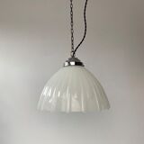 Art deco pendant lamp in opaline