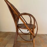 Chestnut armchair