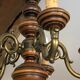 Vintage 5-spoke chandeliers