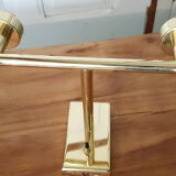 Golden sconce two fires
