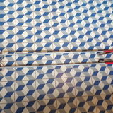 Vintage aluminum ski poles