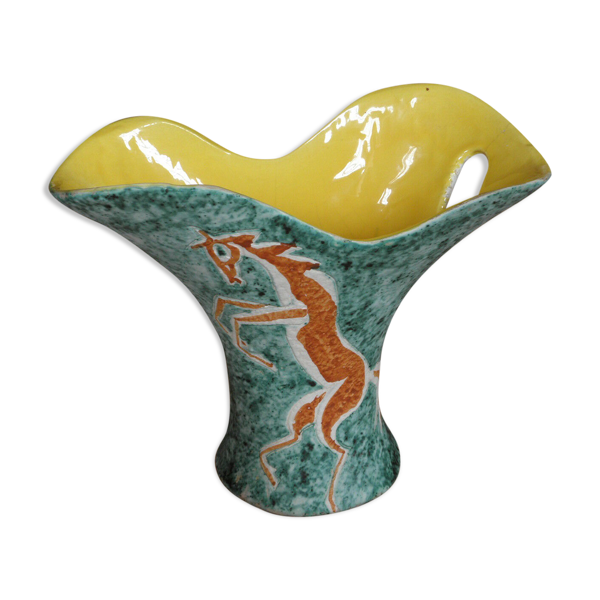 Vase zoomorphe faïence — Beyit