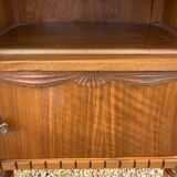 Bedside Art deco in walnut