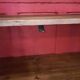 Walnut display cabinet