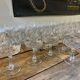 Beau lot de verres en cristal de Saint Louis