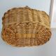 Panier osier tressé