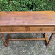 Ancienne console de ferme en bois Massif