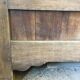 Double door antique wardrobe front in walnut.