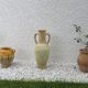 Terracotta potiche with handles 60s