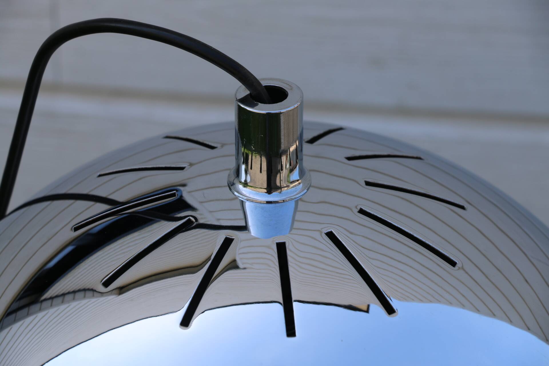 Suspension Rolf Kruger chromée 390mm