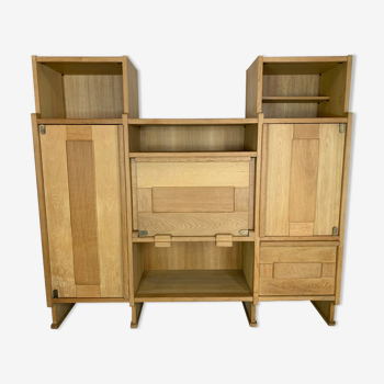 Storage cabinet with secretary by Guillerme and Chambron
