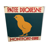 Advertising sign
