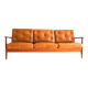 Vintage Scandinavian leather sofa