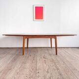 Table à manger danoise Mid-Century Modern en teck, Danemark, années 1960