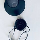 Antique black ceramic lamp