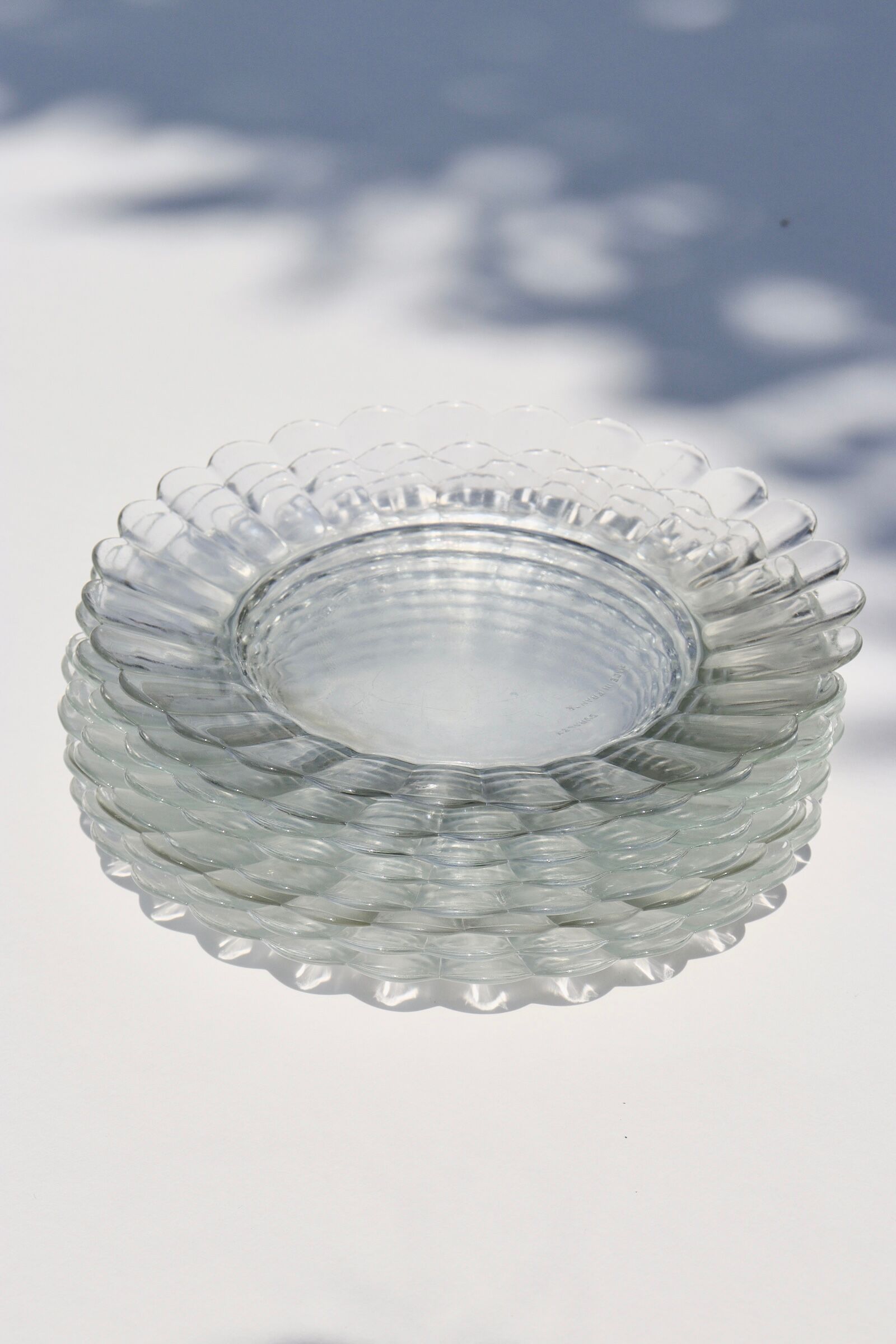 10 Duralex dessert plates