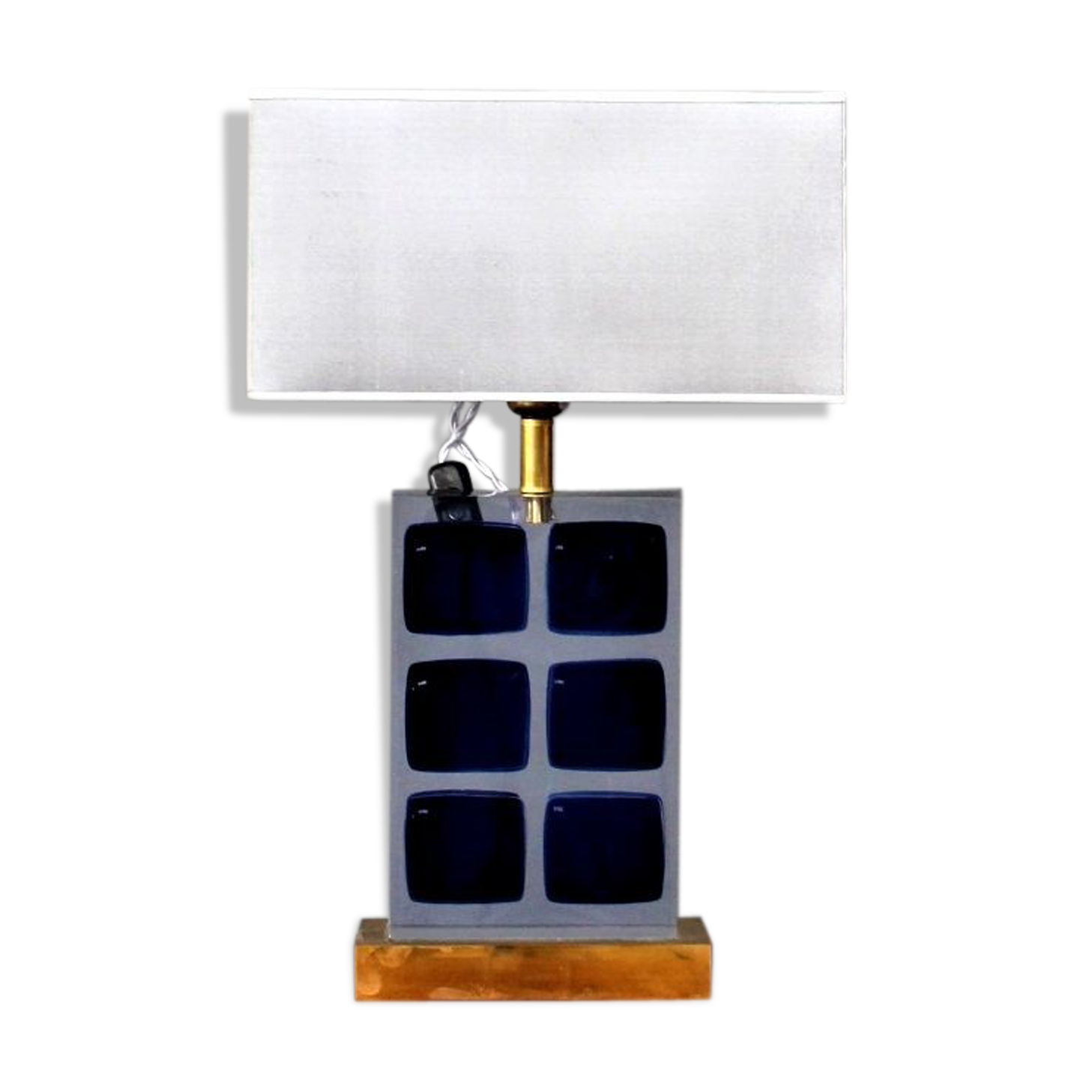 Office lamp in Plexiglas Italy 1980s