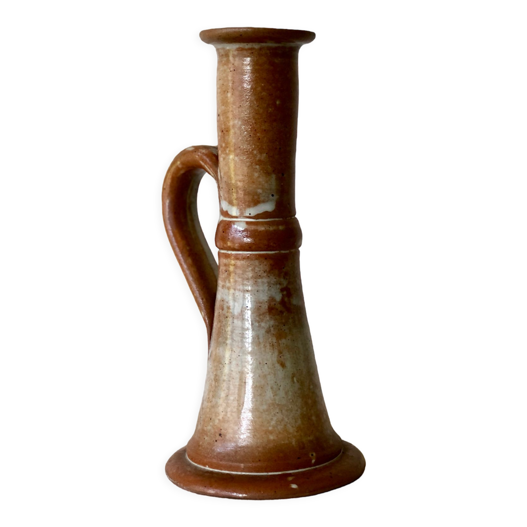 Vintage sandstone candle holder