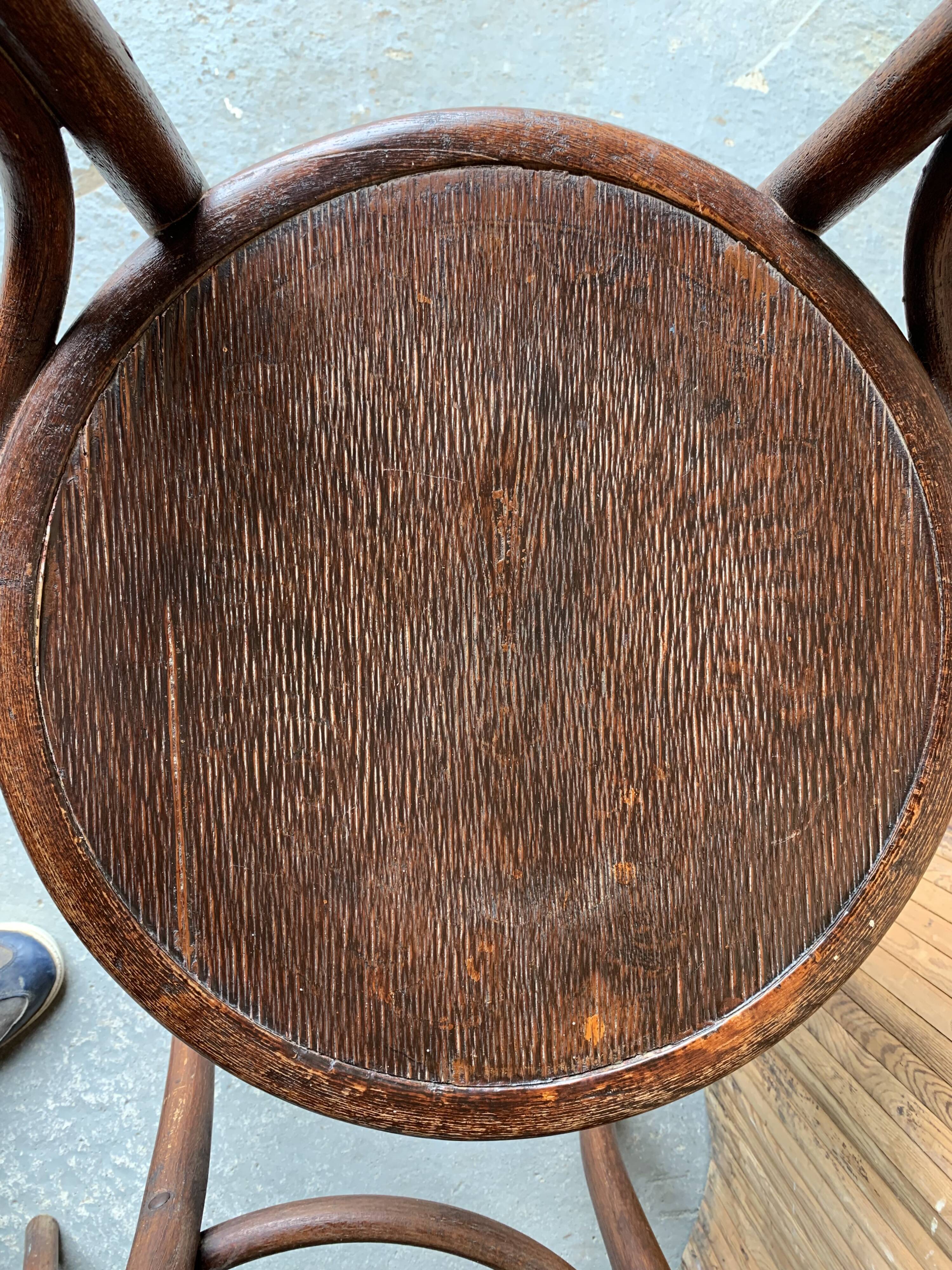 Set of 4 Thonet chairs