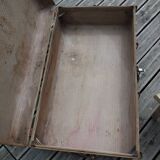 Old travel trunk