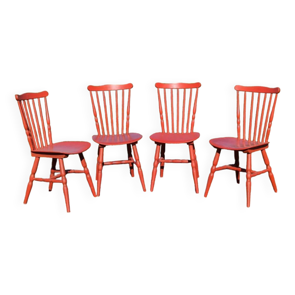 4 chaises bistrot Baumann