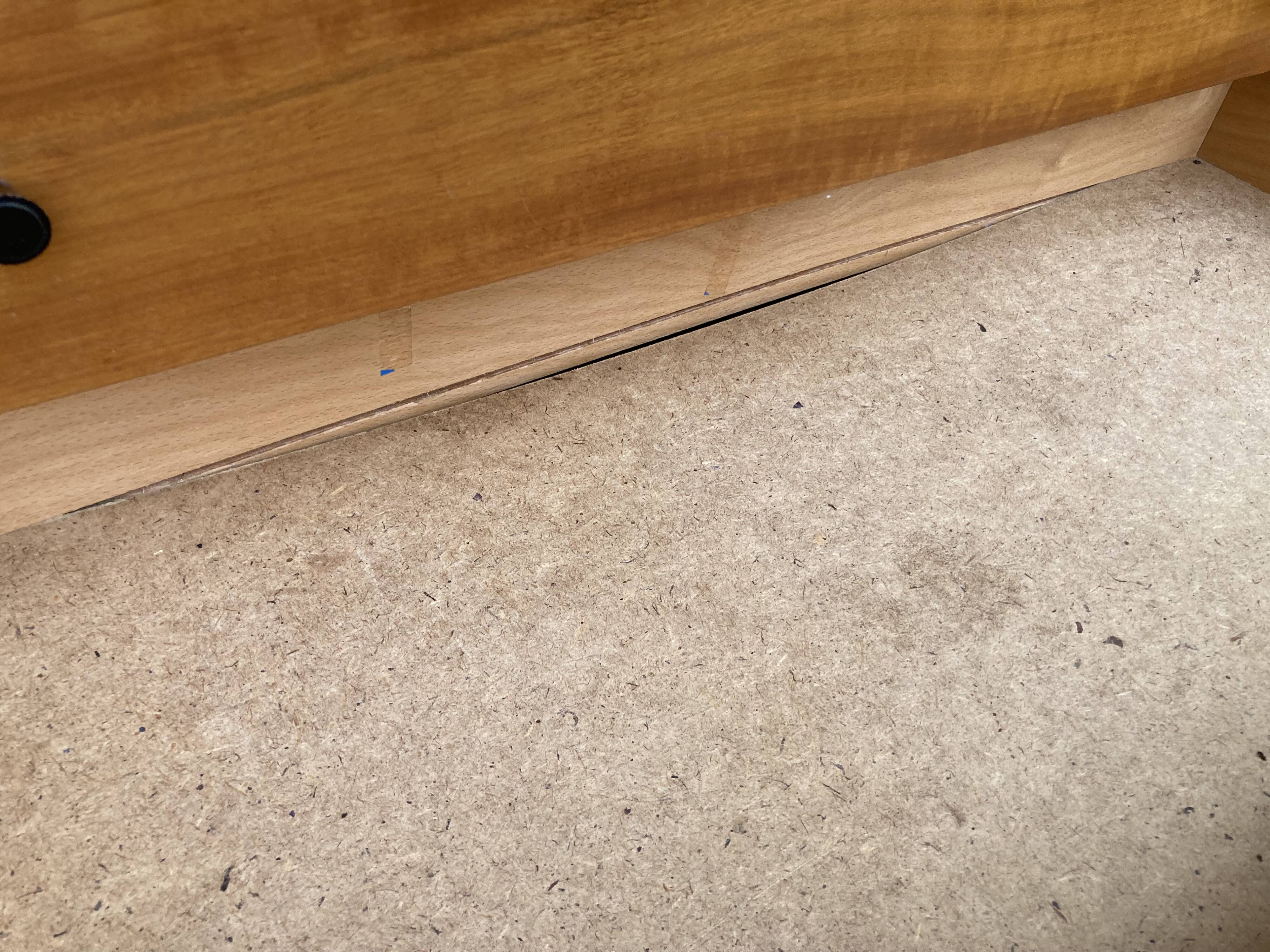 Vintage Scandinavian chest of drawers