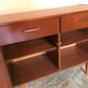 Sideboard vintage storage cabinet walnut veneer bond
