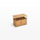Bamboo cabinet sideboard