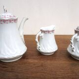 Limoges porcelain coffee service for Maison Baritel Lyon circa 1900