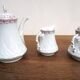 Limoges porcelain coffee service for Maison Baritel Lyon circa 1900