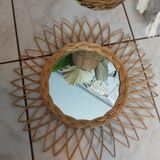 Miroir soleil osier