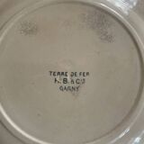 Set of 2 flat plates 'Gagny'
