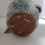 Vintage ceramic vase fish