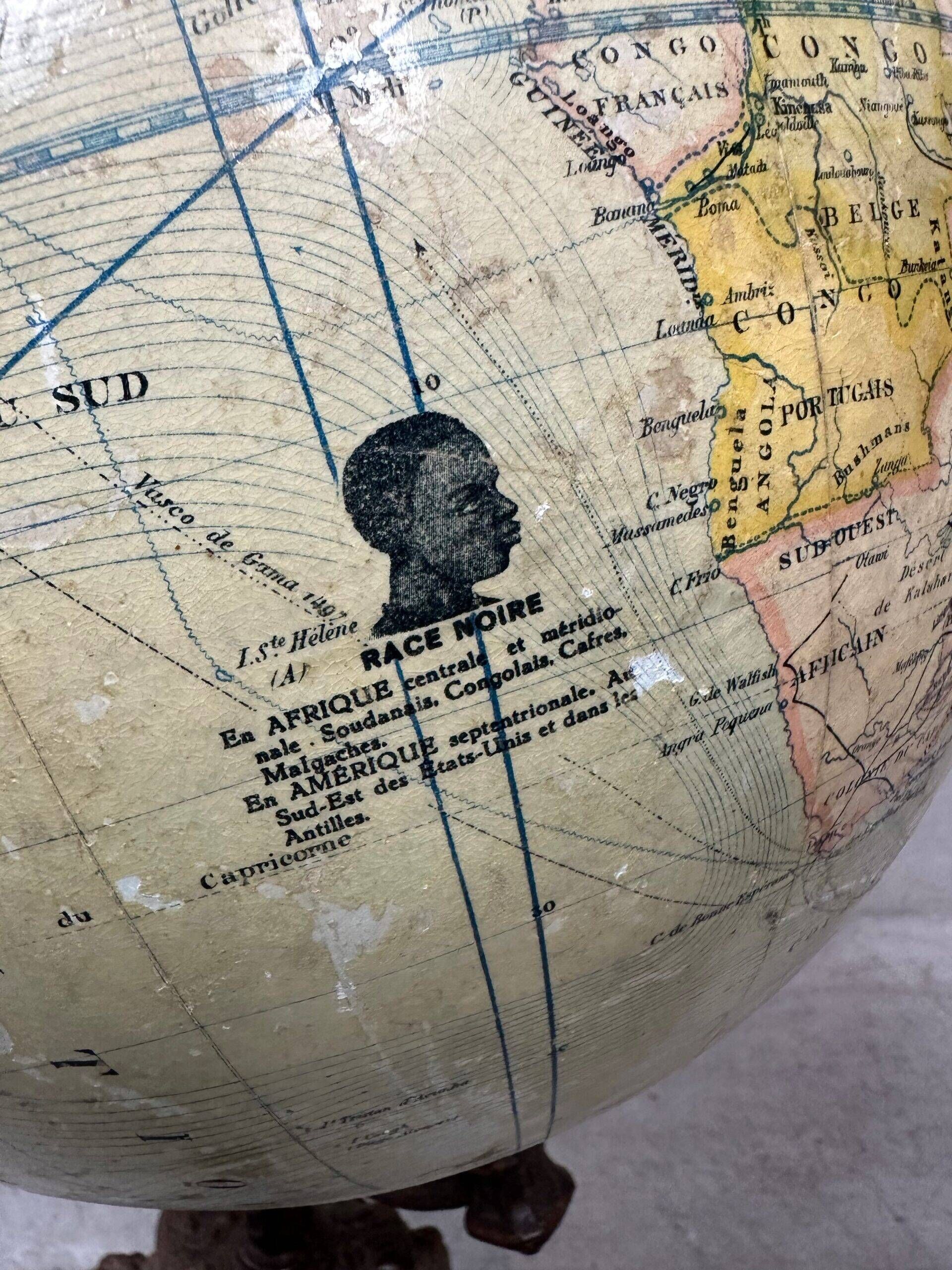 Globe ancien – Windels (plâtre)