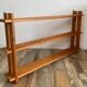 Pine wall shelf, 1970s-80s