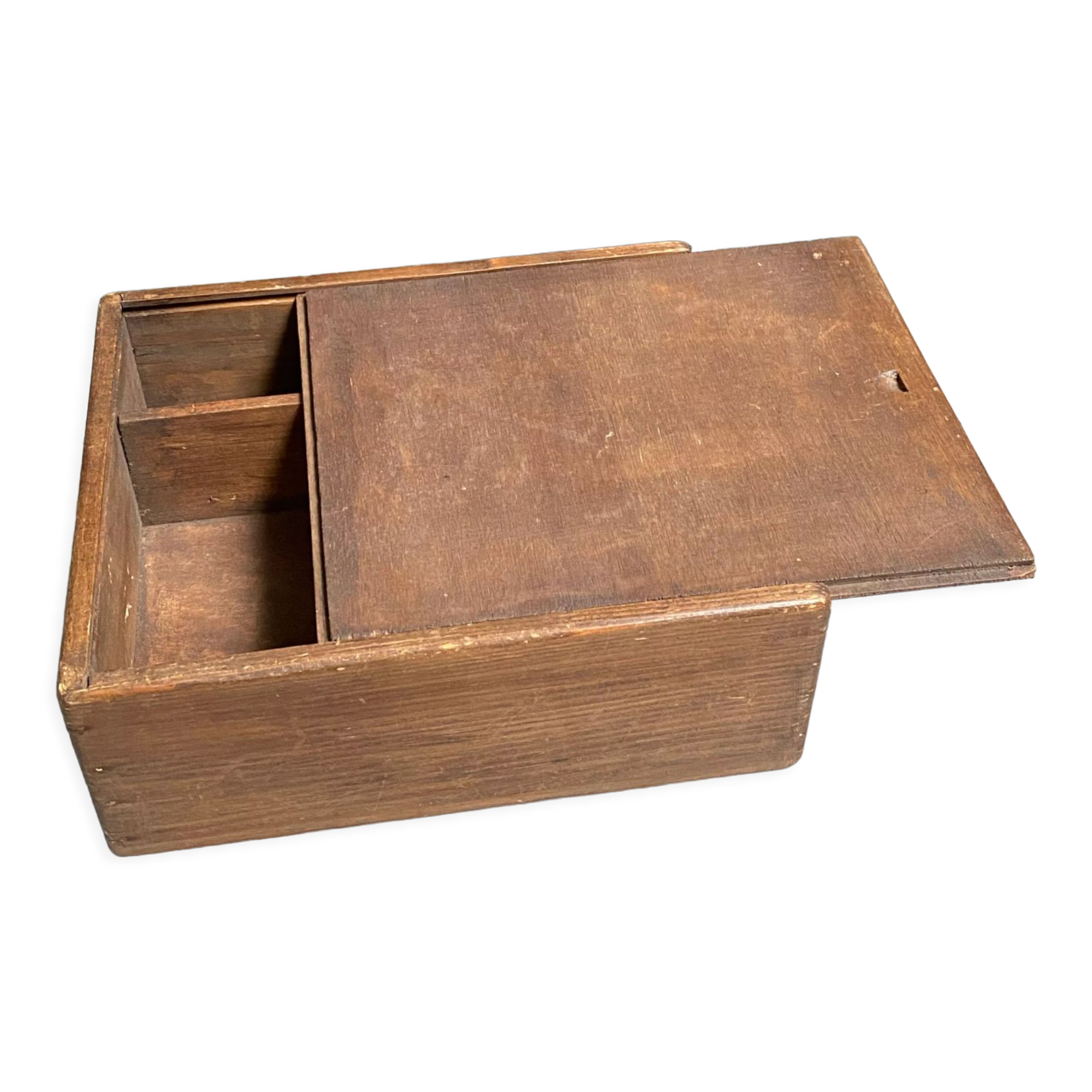 Two-sided sewing box