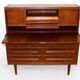 Teak secretary, Sigfrid Omann, Denmark, 1960