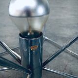 Cubist coffee table with lamp attributed to Max Sauze, France 1960s