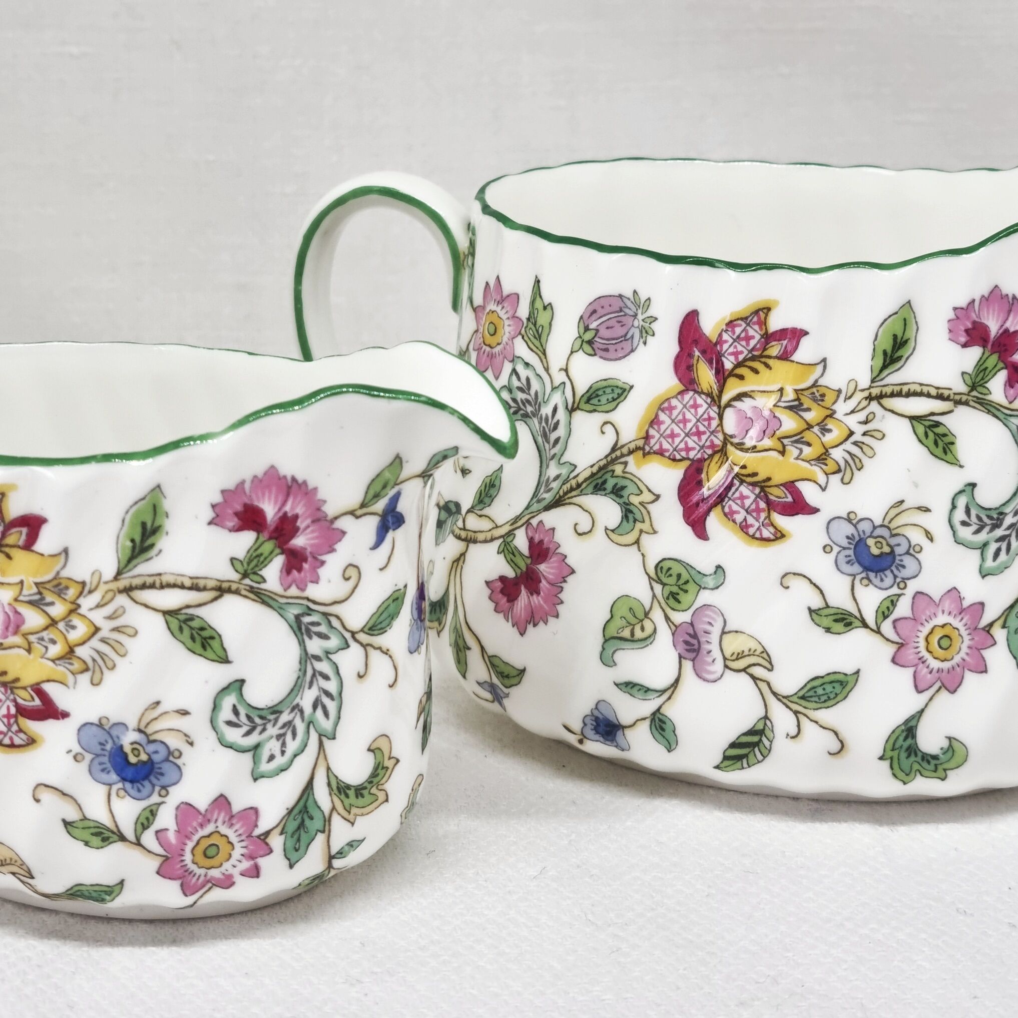 Set of 2 jars Minton Haddon Hall